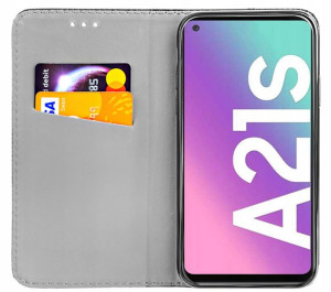 ETUI z KLAPKĄ do SAMSUNG GALAXY A21S magnetyczne