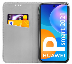 ETUI z KLAPKĄ do HUAWEI P SMART 2021 magnetyczne