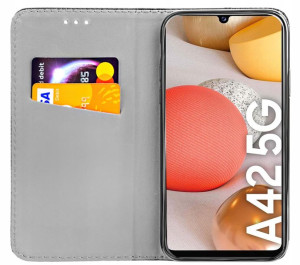 ETUI z KLAPKĄ do SAMSUNG GALAXY A42 5G magnetyczne