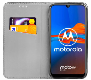 ETUI z KLAPKĄ do MOTOROLA MOTO E6 PLUS magnetyczne