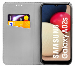 ETUI z KLAPKĄ do SAMSUNG A02S magnetyczne futerał