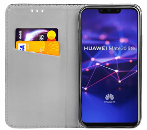 ETUI z KLAPKĄ do HUAWEI MATE 20 LITE magnetyczne