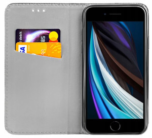 ETUI z KLAPKĄ do PHONE 7 / 8 / SE 2020 magnetyczne