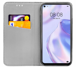 ETUI z KLAPKĄ do HUAWEI P40 LITE magnetyczne case
