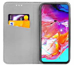 ETUI z KLAPKĄ do SAMSUNG GALAXY A70 magnetyczne