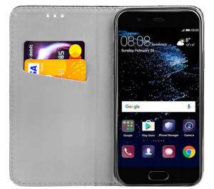 ETUI z KLAPKĄ do HUAWEI P10 magnetyczne pokrowiec