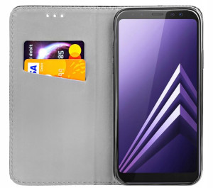 ETUI z KLAPKĄ do SAMSUNG GALAXY A8 2018 pokrowiec