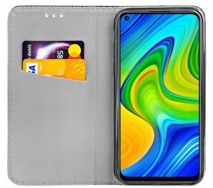 ETUI z KLAPKĄ do XIAOMI REDMI NOTE 9 magnetyczne