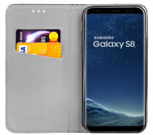 ETUI z KLAPKĄ do SAMSUNG GALAXY S8 magnetyczne