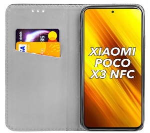 ETUI z KLAPKĄ do XIAOMI POCO X3 NFC magnetyczne