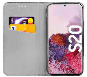 ETUI z KLAPKĄ do SAMSUNG GALAXY S20 magnetyczne
