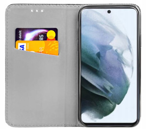 ETUI z KLAPKĄ do SAMSUNG GALAXY S21 FE magnetyczne