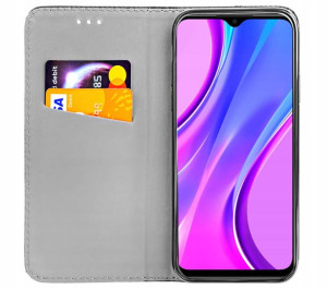 ETUI z KLAPKĄ do XIAOMI REDMI 9 magnetyczne case