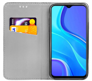ETUI z KLAPKĄ do XIAOMI REDMI 9 magnetyczne case
