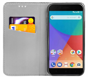 ETUI z KLAPKĄ do XIAOMI MI A1 magnetyczne futerał