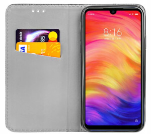 ETUI z KLAPKĄ do XIAOMI REDMI NOTE 7 magnetyczne