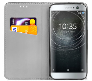 ETUI z KLAPKĄ do SONY XPERIA XA2 magnetyczne case