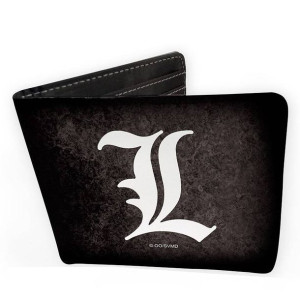 Portfel Death Note - L symbol
