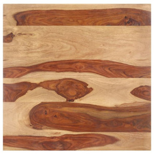 Blat stołu, lite drewno sheesham, 15-16 mm, 60x60 cm