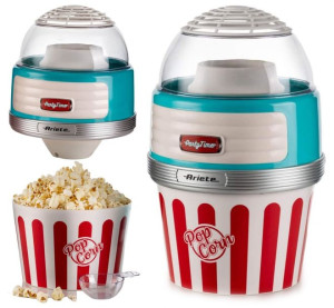 Urządzenie Do Popcornu Ariete Popcorn Xl 2957/1 Partytime Niebieskie