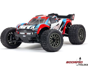 Arrma Vorteks 3S BLX 1:10 4WD RTR czerwony