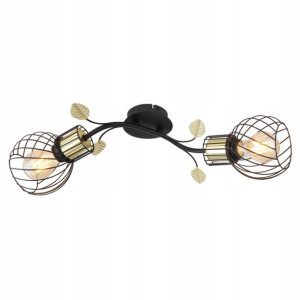 Biały Kinkiet Plafon 54113-2W LALLY GLOBO