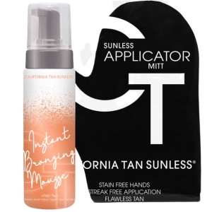 California Tan Instant Bronzing Mousse 177ml + Rękawica