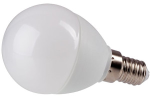 Żarówka LED E14 720lm 8W kula ZIMNA