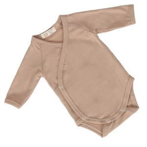 Yosoy Body bambusowe eco premium długi rękaw BEIGE 62/68