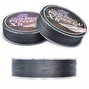 Plecionka Octa Braid Power X8 Black 0,28mm 150m