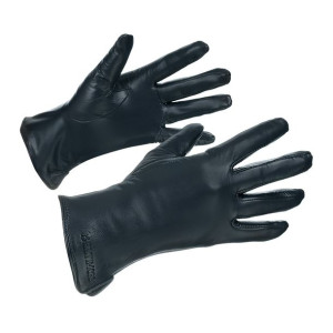 Rękawiczki skórzane damskie granat polar s/m BELTIMORE K25