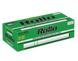 Gilzy Menthol - Rollo Green 200 - Ultra Slim 6,5 Mm