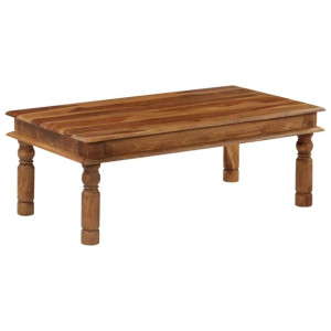 Stolik kawowy z litego drewna sheesham, 110 x 60 x 40 cm