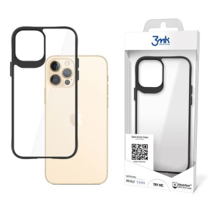 Etui z satynową ramką na iPhone 12 Pro Max - 3mk Satin Armor Case+