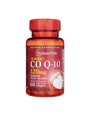 Puritan's Pride Coenzyme Q-10 120mg - 60softgels - Koenzym Q10