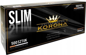 Gilzy Slim Korona 500 Szt. / 6,5mm