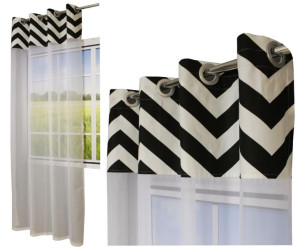 Firana Gotowa Woal Firany Zygzak Maroko 145x245 !!