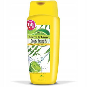 BanLab Charm&Glow Szampon przeciwłupieżowy Neem, Karamj, Cytryna 350ml