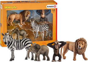 SCHLEICH Dzikie Zwierzęta Zestaw Startowy 42387