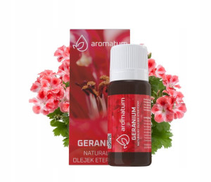 Geranium Naturalny Olejek Eteryczny 12 ml