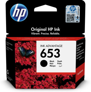 Tusz HP czarny HP 653, HP653 3YM75AE, 360 str.