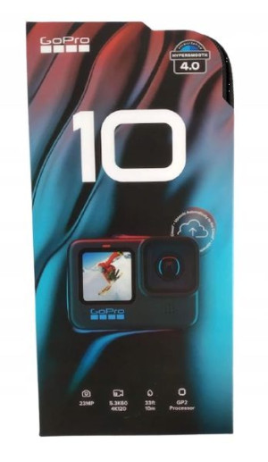 Kamera sportowa GoPro HERO 10 Black 4K UHD
