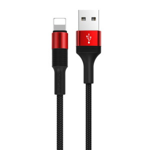 Borofone Kabel BX21 Outstanding USB na Lightning 2,4A 1 metr czerwony