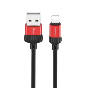 Borofone Kabel BX28 Dignity USB na Lightning 2,4A 1 metr czerwony