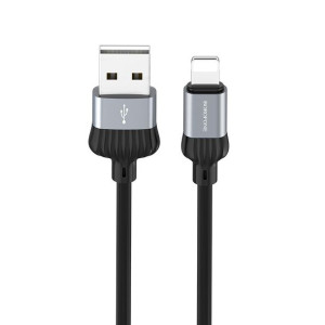 Borofone Kabel BX28 Dignity USB na Lightning 2,4A 1 metr szary