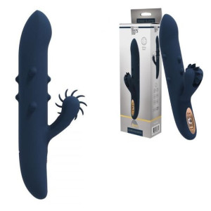 Obrotowy Stymulator Wibrator 2 Silniki Dildo Athena