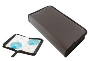 Etui na płyty 80 płyt cd/dvd brąz