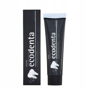 ECODENTA Czarna pasta do zębów wybielająca z węglem 100ml