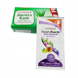 Patanjali Indyjskie mydło aloesowe 75g