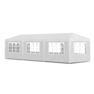 Namiot imprezowy, 3 x 9 m, biały